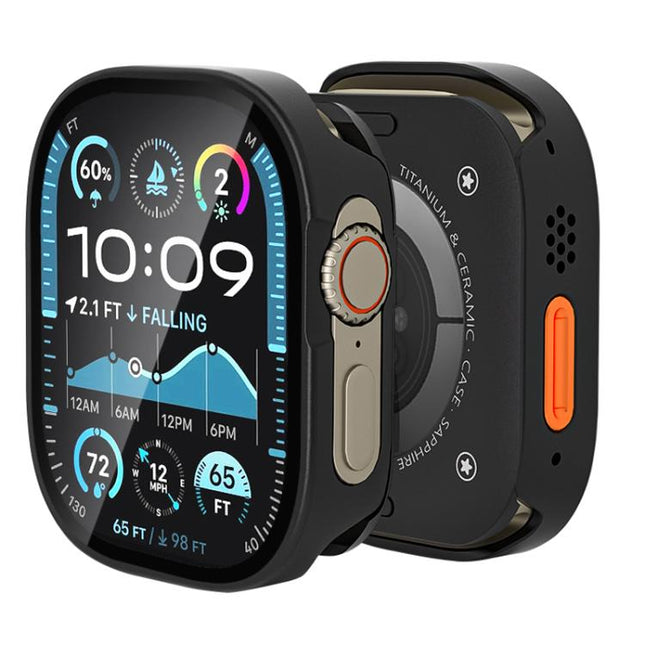 Tempered Film Integrated Aluminum Watch Case