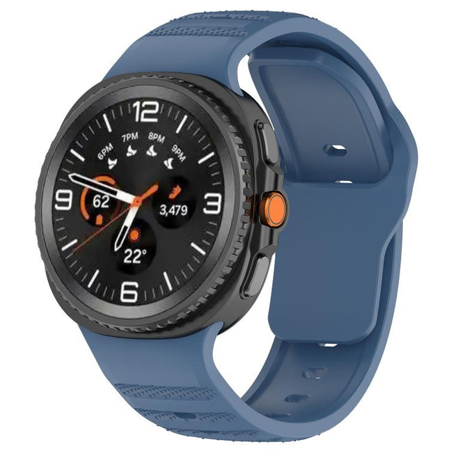 Dot Pattern Release Buckle Silicone Watch Band