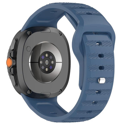 Dot Pattern Release Buckle Silicone Watch Band