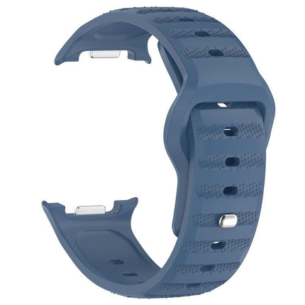 Dot Pattern Release Buckle Silicone Watch Band