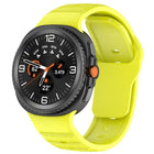 Dot Pattern Release Buckle Silicone Watch Band