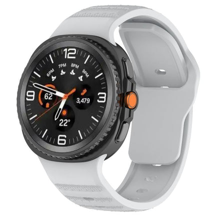 Dot Pattern Release Buckle Silicone Watch Band, For Samsung Galaxy Watch8 / Watch8 Classic - DealBuddy