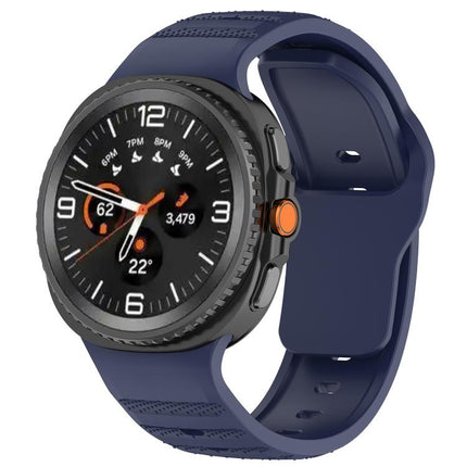 Dot Pattern Release Buckle Silicone Watch Band
