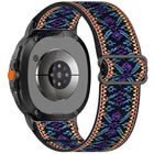 Ethnic Style Elastic Nylon Braided Watch Band, For Samsung Galaxy Watch8 / Watch8 Classic - DealBuddy