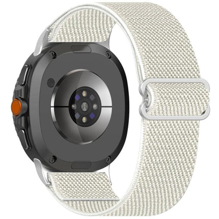 Ethnic Style Elastic Nylon Braided Watch Band, For Samsung Galaxy Watch8 / Watch8 Classic - DealBuddy