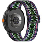 Ethnic Green Purple