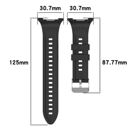Ice Crystal Texture Silicone Watch Band