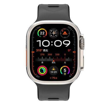 Explorer Silicone Watch Band, For Apple Watch 46mm / 49mm / 45mm / 44mm - DealBuddy