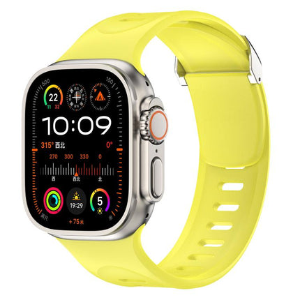 Explorer Silicone Watch Band, For Apple Watch 46mm / 49mm / 45mm / 44mm - DealBuddy