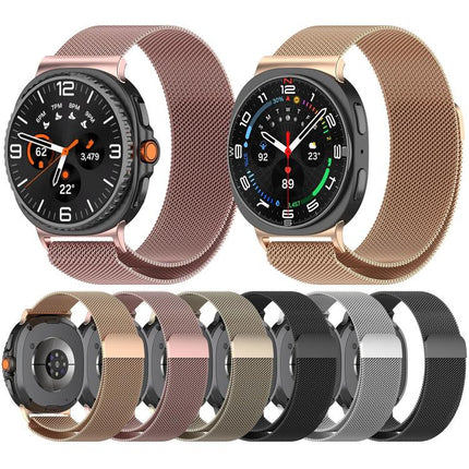 Milanese Loop Magnetic Metal Watch Band, For Samsung Galaxy Watch8 / Watch8 Classic - DealBuddy