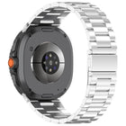Slim Three Beads Stainless Steel Watch Band, For Samsung Galaxy Watch8 / Watch8 Classic - DealBuddy