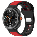 For Samsung Galaxy Watch8 / Watch8 Classic / Black Red