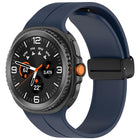 Folding Magnetic Buckle Silicone Watch Band, For Samsung Galaxy Watch8 / Watch8 Classic - DealBuddy