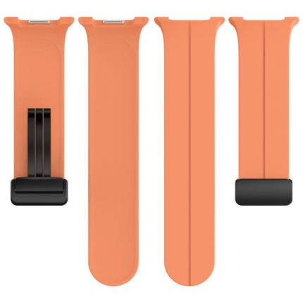 Folding Magnetic Buckle Silicone Watch Band, For Samsung Galaxy Watch8 / Watch8 Classic - DealBuddy