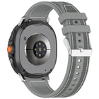 Hybrid Nylon Braid Silicone Watch Band