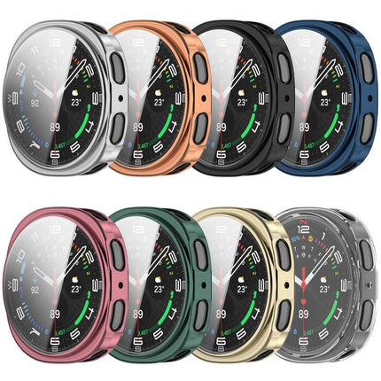 All Coverage Electroplated TPU Watch Protective Case, For Samsung Galaxy Watch 8 44mm, For Samsung Galaxy Watch 8 40mm - DealBuddy