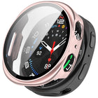 Tempered Film Integrated PC Watch Cover, For Galaxy Watch9 / 8 44mm, For Galaxy Watch9 / 8 40mm, For Samsung Galaxy Watch8 Classic 46mm