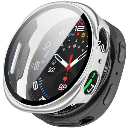 Tempered Film Integrated PC Watch Cover, For Galaxy Watch9 / 8 44mm, For Galaxy Watch9 / 8 40mm, For Samsung Galaxy Watch8 Classic 46mm