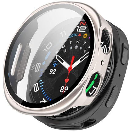 Tempered Film Integrated PC Watch Cover, For Galaxy Watch9 / 8 44mm, For Galaxy Watch9 / 8 40mm, For Samsung Galaxy Watch8 Classic 46mm