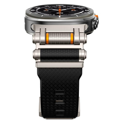Metal Watch Connector Silicone Watch Band, For Samsung Galaxy Watch Ultra 47mm / Ultra 2025 - DealBuddy