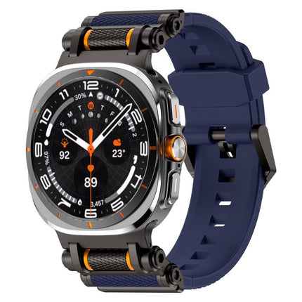 Metal Watch Connector Silicone Watch Band, For Samsung Galaxy Watch Ultra 47mm / Ultra 2025 - DealBuddy