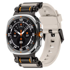 Metal Watch Connector Silicone Watch Band, For Samsung Galaxy Watch Ultra 47mm / Ultra 2025 - DealBuddy