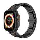 Octagonal Stainless Steel  Watch, For Apple Watch 46mm / 49mm / 45mm / 44mm - DealBuddy