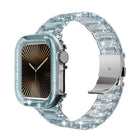 Chameleon PC Case Epoxy Resin Watch Band, For Apple Watch Series 10 46mm, For Apple Watch Series 10 42mm, For Apple Watch 44mm / 45mm, For Apple Watch 40mm / 41mm, For Apple Watch 49mm - DealBuddy