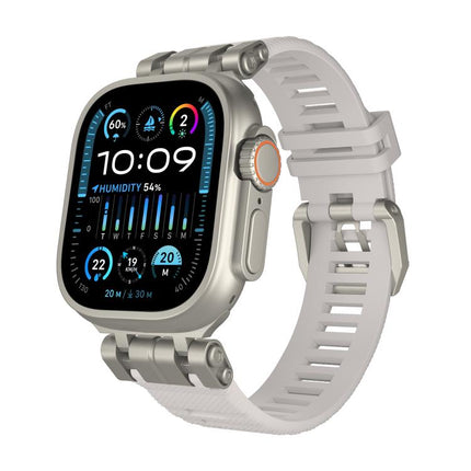 H016 Functional Series Twill Texture TPU Watch Band, For Apple Watch 46mm / 49mm / 45mm / 44mm - DealBuddy