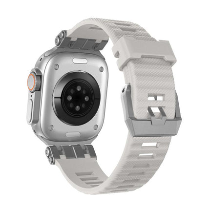 H016 Functional Series Twill Texture TPU Watch Band, For Apple Watch 46mm / 49mm / 45mm / 44mm - DealBuddy