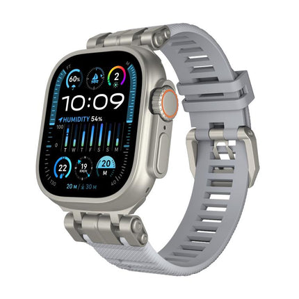 H016 Functional Series Twill Texture TPU Watch Band, For Apple Watch 46mm / 49mm / 45mm / 44mm - DealBuddy