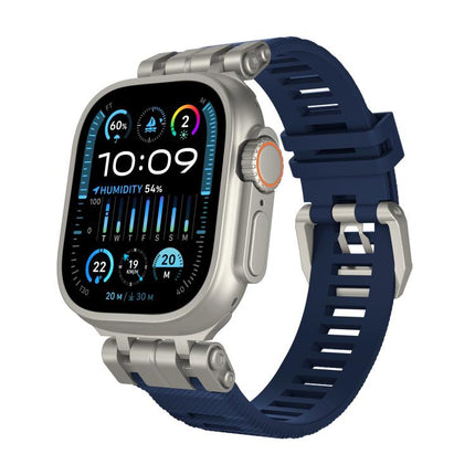 H016 Functional Series Twill Texture TPU Watch Band, For Apple Watch 46mm / 49mm / 45mm / 44mm - DealBuddy