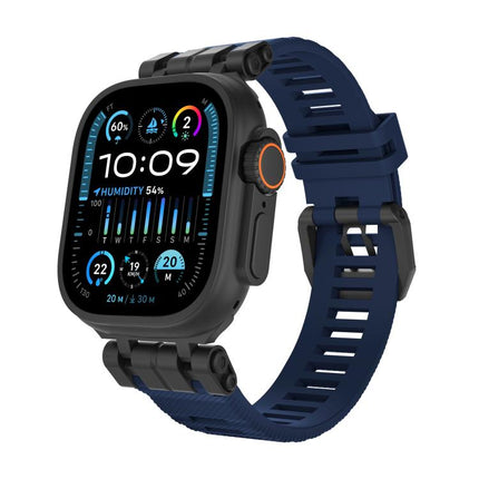 H016 Functional Series Twill Texture TPU Watch Band, For Apple Watch 46mm / 49mm / 45mm / 44mm - DealBuddy
