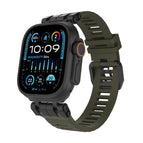 For Apple Watch 46mm / 49mm / 45mm / 44mm / Black Green