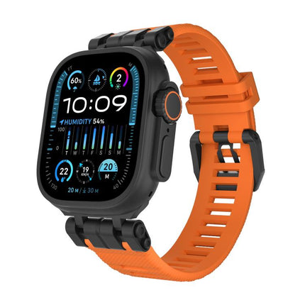 H016 Functional Series Twill Texture TPU Watch Band, For Apple Watch 46mm / 49mm / 45mm / 44mm - DealBuddy
