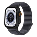 Woven Nylon Hook And Loop Fastener Metal Interface Watch Band, For Apple Watch 46mm / 49mm / 45mm / 44mm, For Apple Watch 42mm / 41mm / 40mm / 38mm - DealBuddy