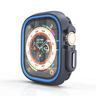 Two-Color Half Wrap PC Protective Case, For Apple Watch Ultra 4 / 3 / 2 / 1 49mm, For Apple Watch 44mm / 45mm - DealBuddy