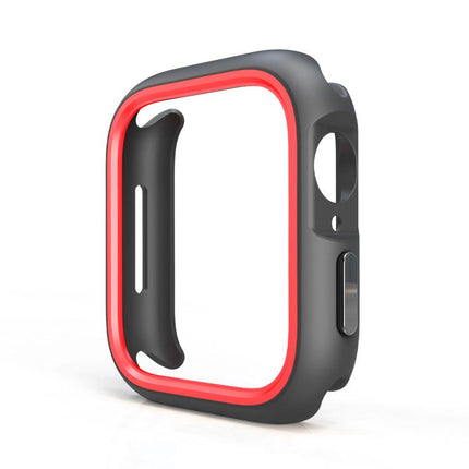 Two-Color Half Wrap PC Protective Case, For Apple Watch 44mm / 45mm, For Apple Watch Ultra 49mm - DealBuddy