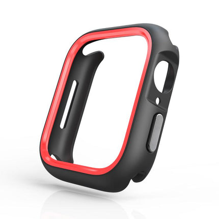 Two-Color Half Wrap PC Protective Case, For Apple Watch 44mm / 45mm, For Apple Watch Ultra 49mm - DealBuddy