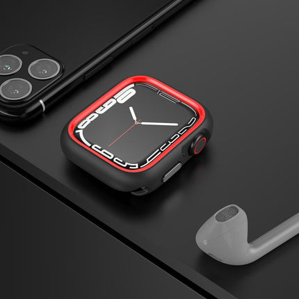 Two-Color Half Wrap PC Protective Case, For Apple Watch 44mm / 45mm, For Apple Watch Ultra 49mm - DealBuddy