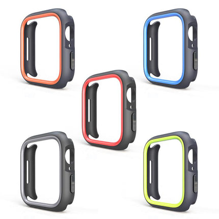 Two-Color Half Wrap PC Protective Case, For Apple Watch 44mm / 45mm, For Apple Watch Ultra 49mm - DealBuddy