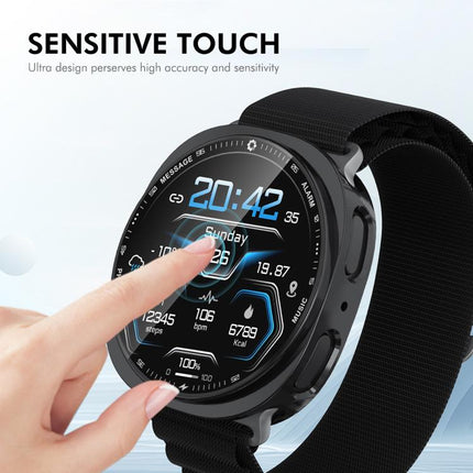 ENKAY Hat-Prince Full Coverage Electroplated Soft TPU Case with Screen Protection, For Samsung Galaxy Watch8 44mm, For Samsung Galaxy Watch8 40mm - DealBuddy