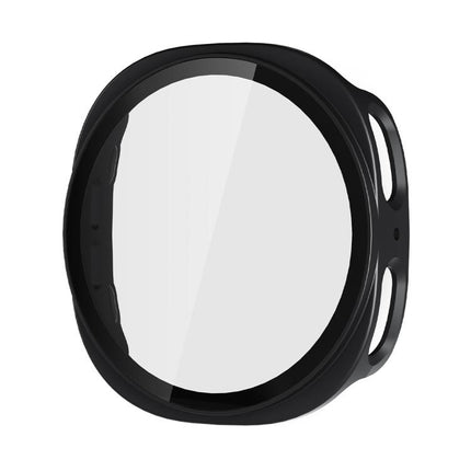 ENKAY Hat-Prince Full Coverage Tempered Glass Film Integrated PC Watch Case, For Samsung Galaxy Watch8 44mm, For Samsung Galaxy Watch8 40mm - DealBuddy