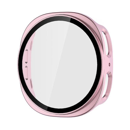 ENKAY Hat-Prince Full Coverage Tempered Glass Film Integrated PC Watch Case, For Samsung Galaxy Watch8 44mm, For Samsung Galaxy Watch8 40mm - DealBuddy