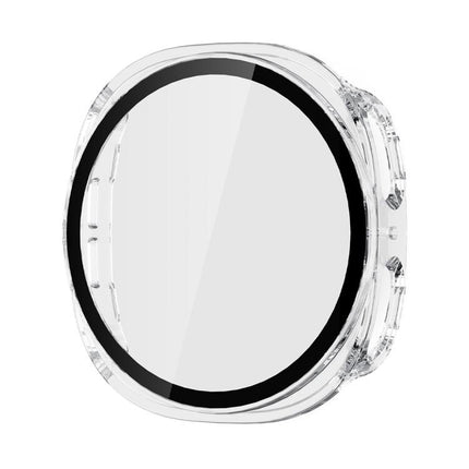 ENKAY Hat-Prince Full Coverage Tempered Glass Film Integrated PC Watch Case, For Samsung Galaxy Watch8 44mm, For Samsung Galaxy Watch8 40mm - DealBuddy