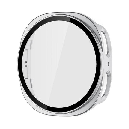 ENKAY Hat-Prince Full Coverage Tempered Glass Film Integrated PC Watch Case, For Samsung Galaxy Watch8 44mm, For Samsung Galaxy Watch8 40mm - DealBuddy