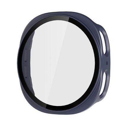 ENKAY Hat-Prince Full Coverage Tempered Glass Film Integrated PC Watch Case, For Samsung Galaxy Watch8 44mm, For Samsung Galaxy Watch8 40mm - DealBuddy
