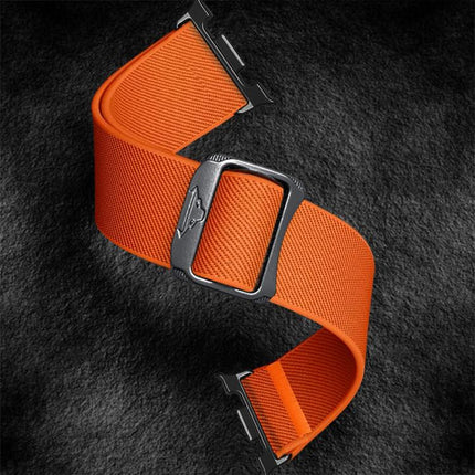 Bull Bead Buckle Elastic Nylon Watch Band