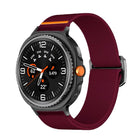 Bull Bead Buckle Elastic Nylon Watch Band, For Samsung Galaxy Watch8 / Watch8 Classic - DealBuddy