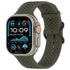 Breathable Holes Silicone Watch Band